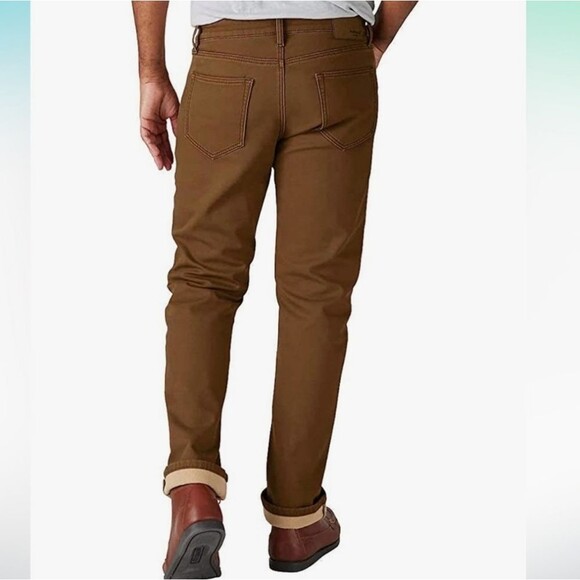 Weatherproof Vintage Stretch Canvas Bonded Fleece Lining Pants Men's Size 40 - Picture 2 of 6